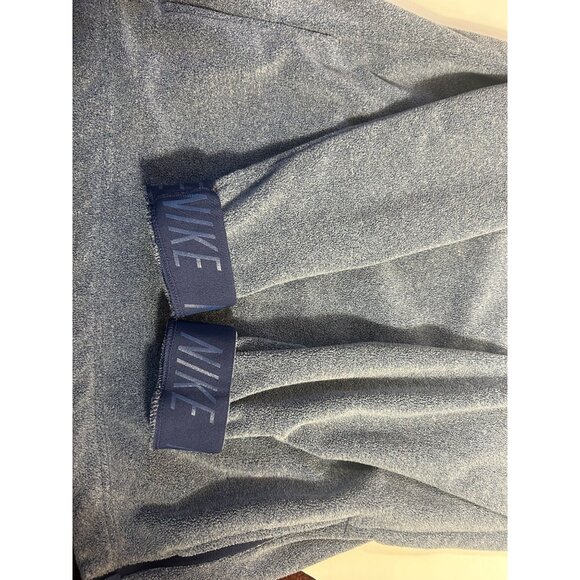Nike Women's S Dri-Fit Pullover Sweatshirt Blue Layering Ski Roll Sleeves & Neck - Picture 5 of 11